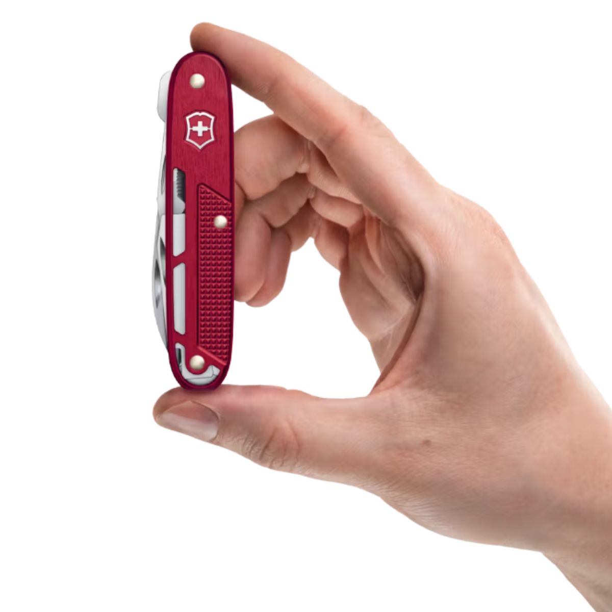 Victorinox Synergy Alox Swiss Army Kinfe 93 mm 9 Functions Aluminium Scales Red 0.8216.20