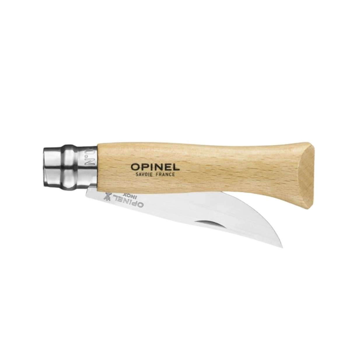 Opinel Pocket Knife 9 cm Beech Wood Handle No 9 Inox 001083