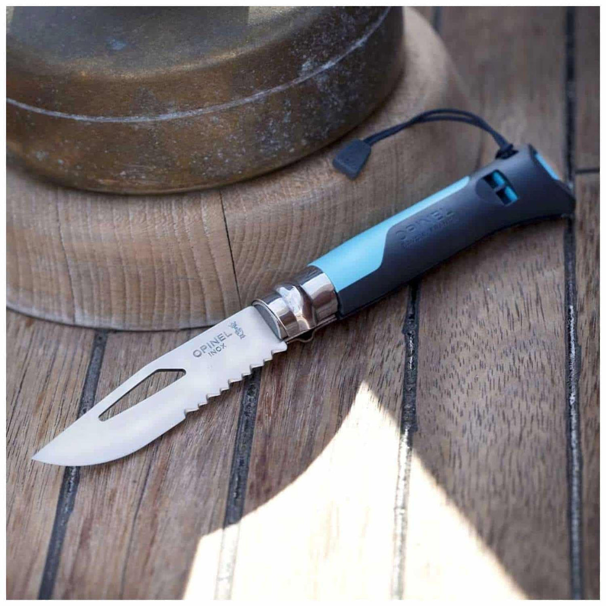 Opinel Pocket Knife 8.5 cm Blue Handle No 8 Outdoor 001575