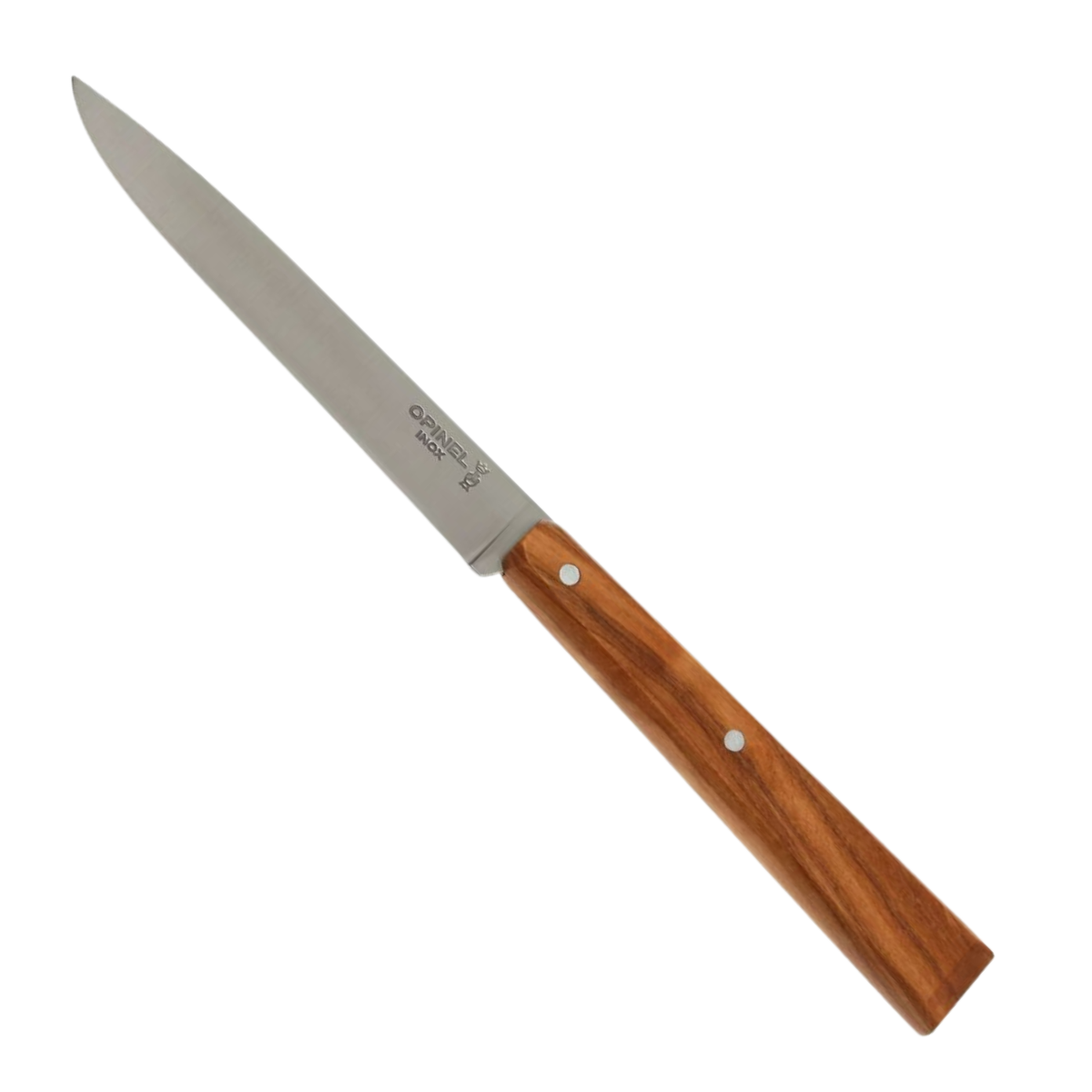 Opinel Utility Knife 11 cm Olive Wood Handle No 125 Bon Appetit 001583