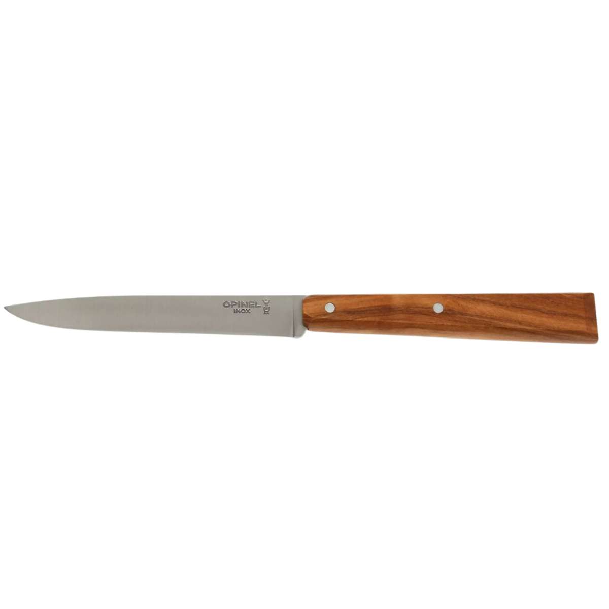 Opinel Utility Knife 11 cm Olive Wood Handle No 125 Bon Appetit 001583