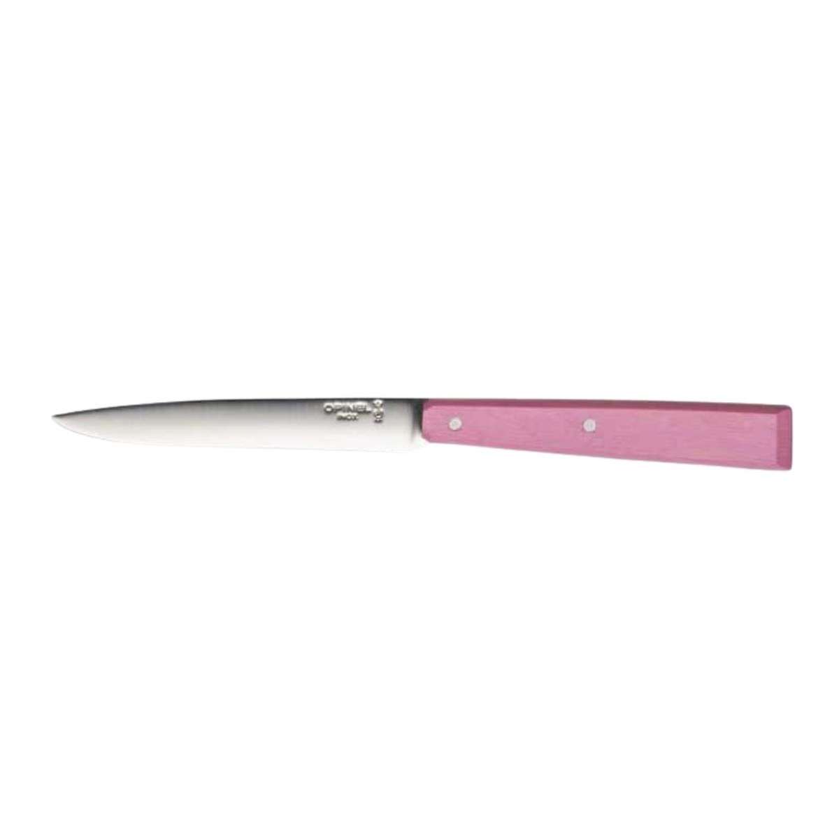 Opinel Paring Knife 11 cm With Pink Ash Wood Handle No 125 Bon Appetit 001590