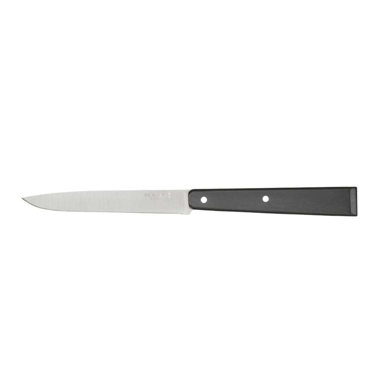 Opinel Serrated Paring Knive 11 cm With Black Handle Νο 125 Bon Appetit Pro 001612