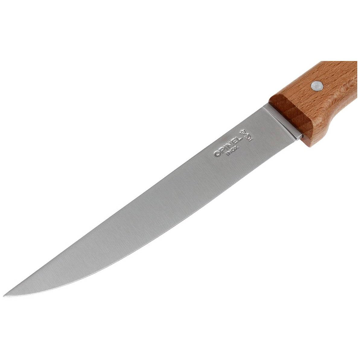 Opinel Carving Knife 16 cm Beechwood Handle No 120 Parallele 001820