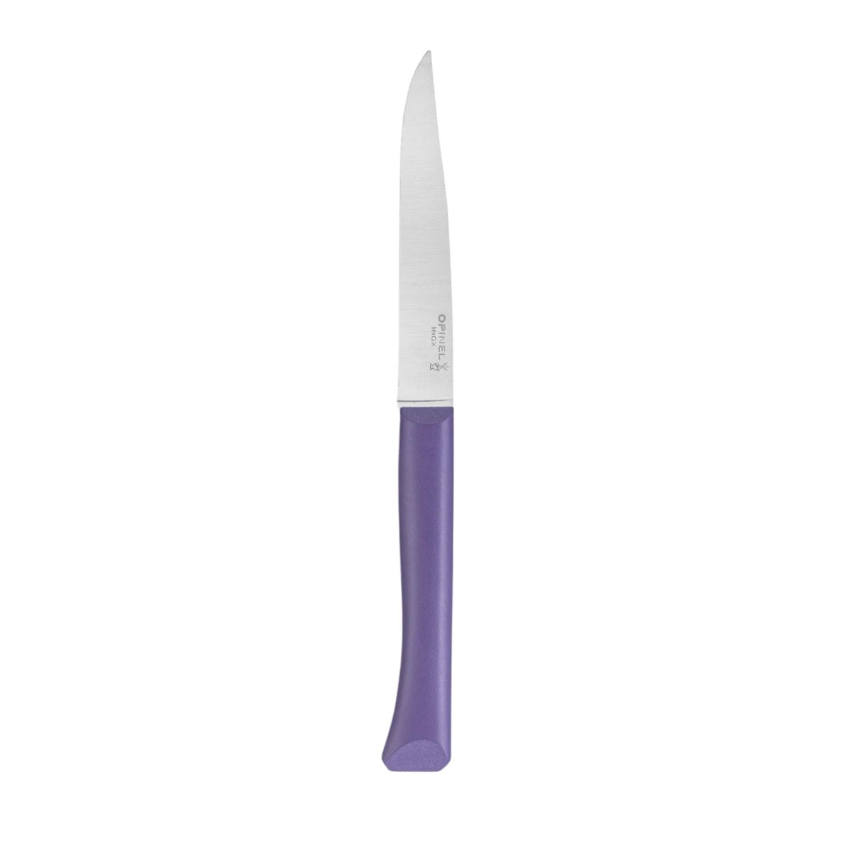 Opinel Serrated Paring Knive 11 cm With Purple Handle Νο 125 Bon Appetit+ 002191