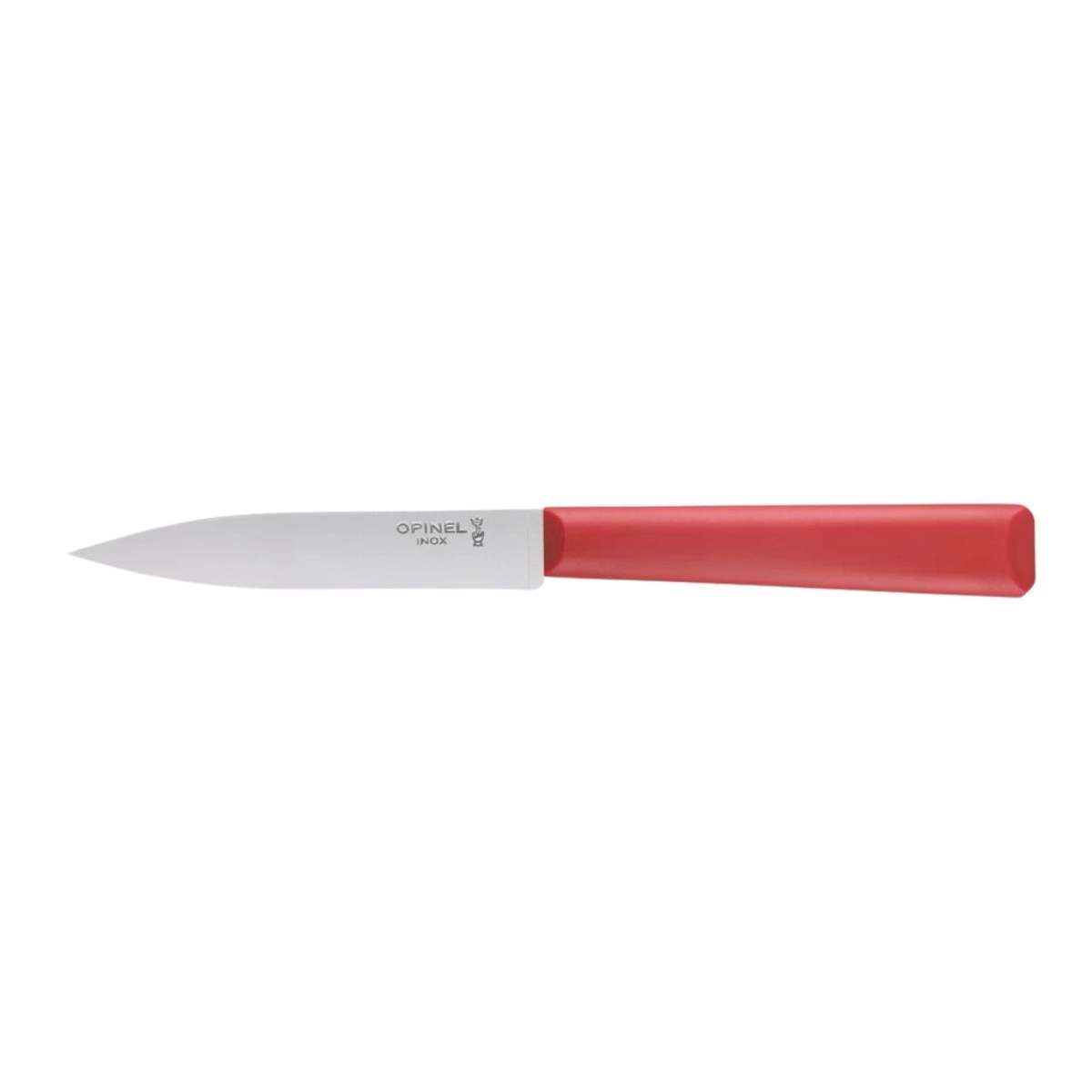 Opinel Paring Knife 10 cm With Red Handle No 312 Essentiels+ 002352