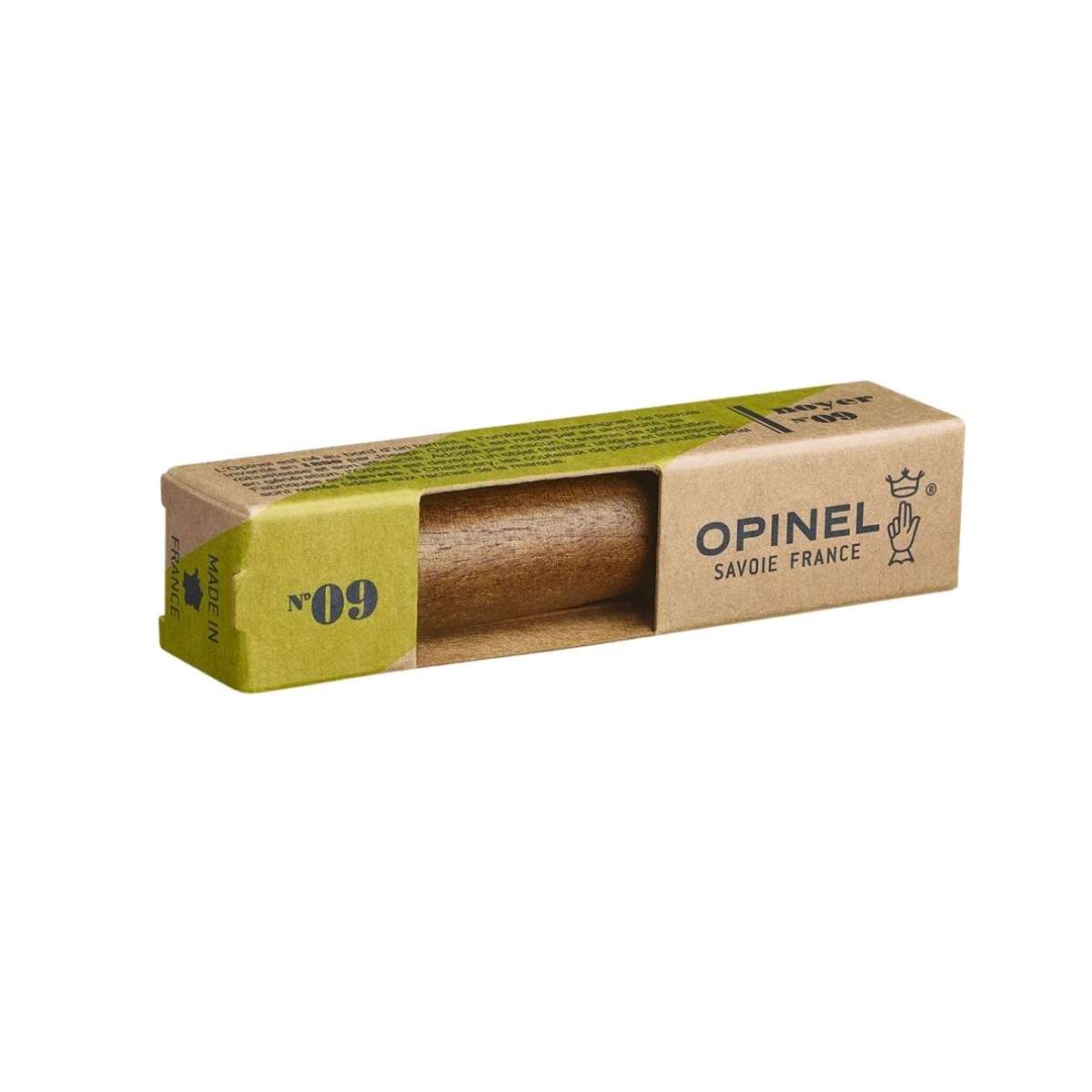 Opinel Pocket Knife 9 cm Walnut Wood Handle No 9 Classic Wood 002425