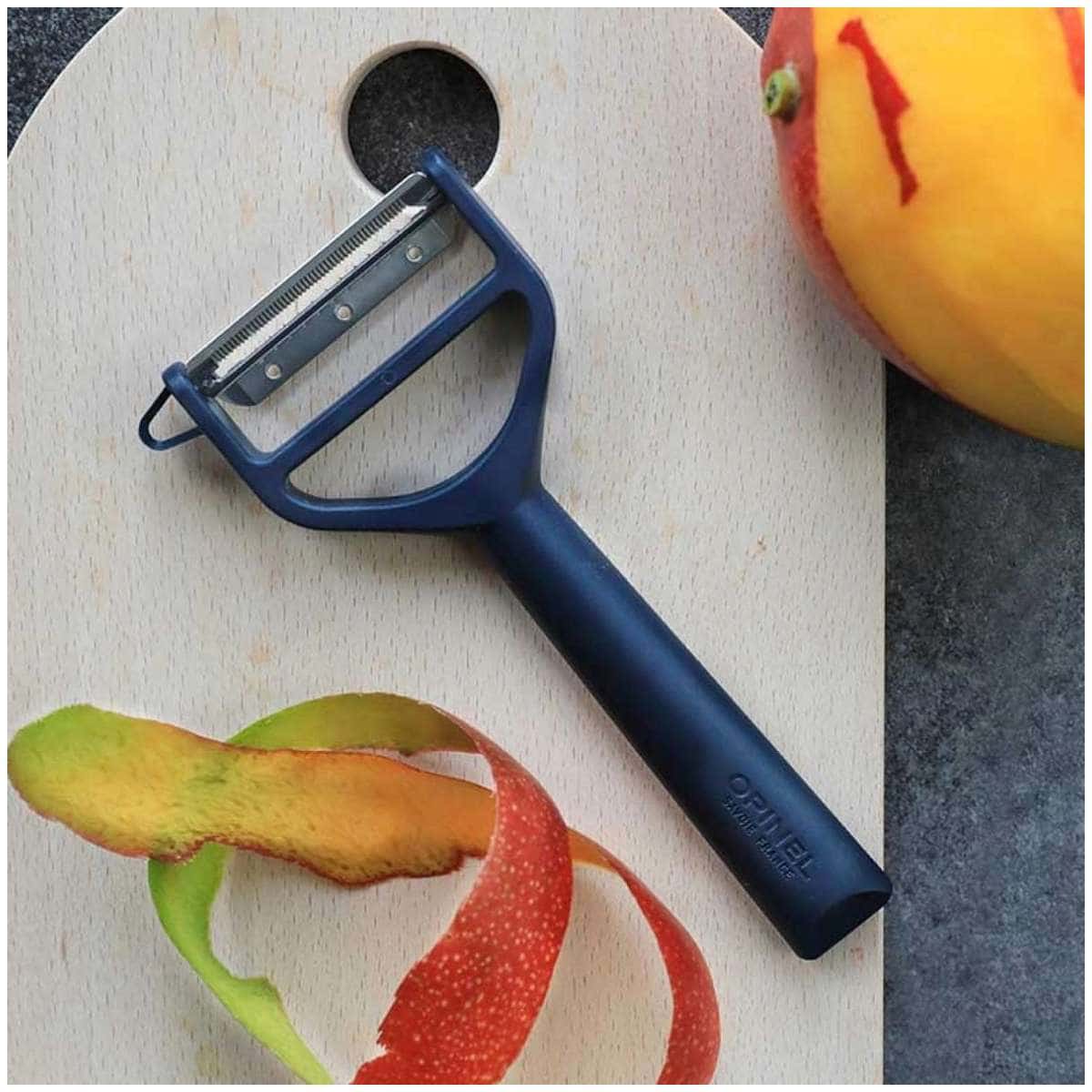 Opinel Peeler With Blue Handle Peeler T-Duo 002427
