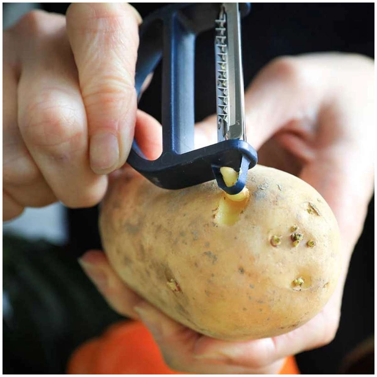 Opinel Peeler With Blue Handle Peeler T-Duo 002427
