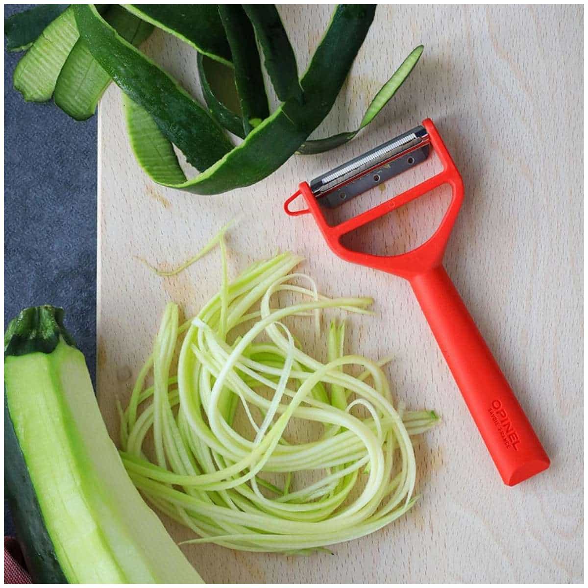 Opinel Peeler With Red Handle Peeler T-Duo 002429