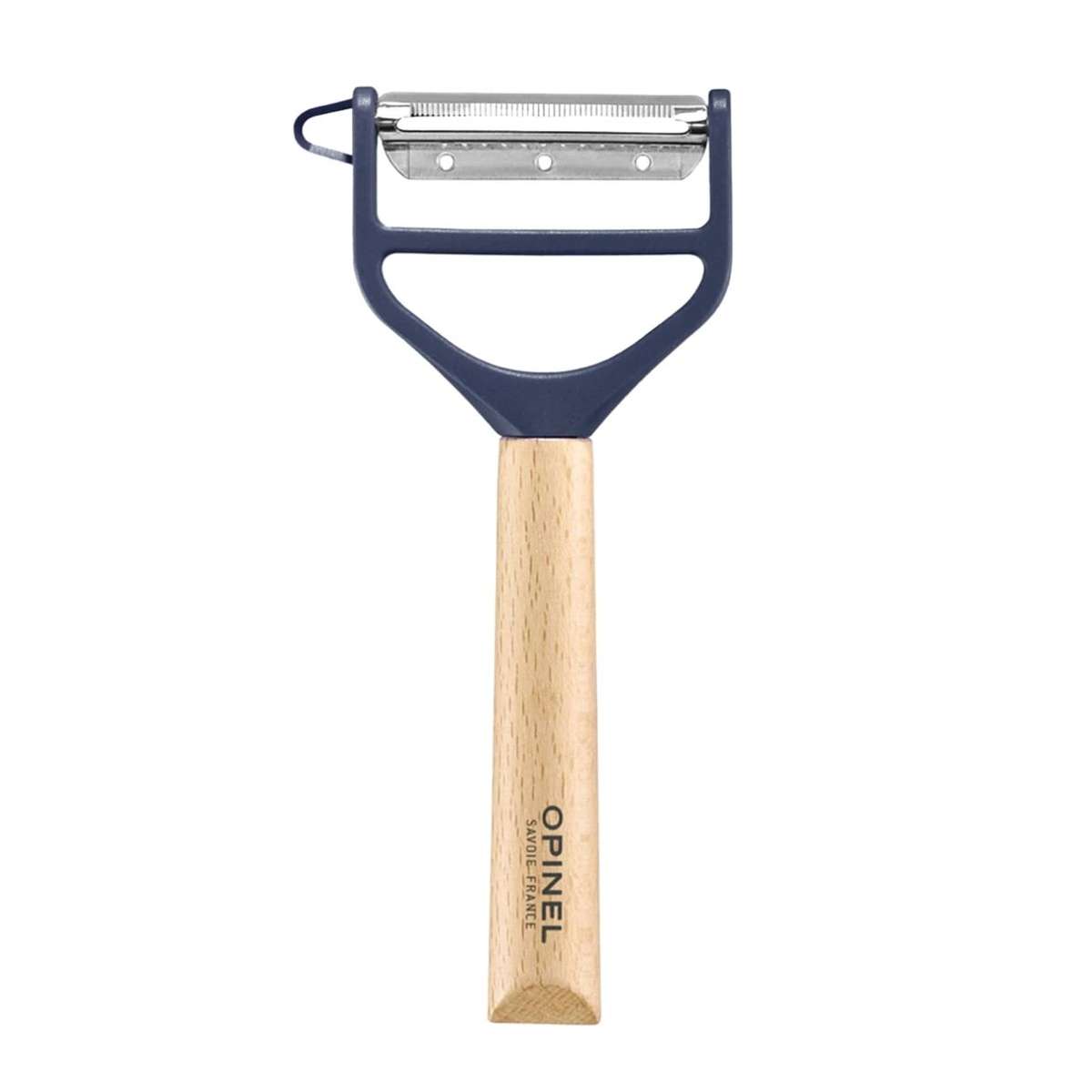 Opinel Peeler With Blue Wooden Handle Peeler T-Duo 002431
