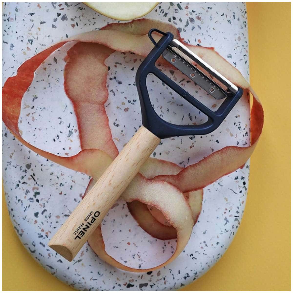 Opinel Peeler With Blue Wooden Handle Peeler T-Duo 002431