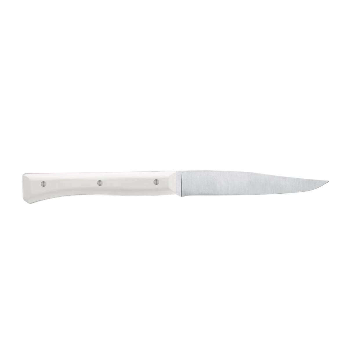 Opinel Knives 11 cm Set 4 pcs White Wooden Handle Facette 002499