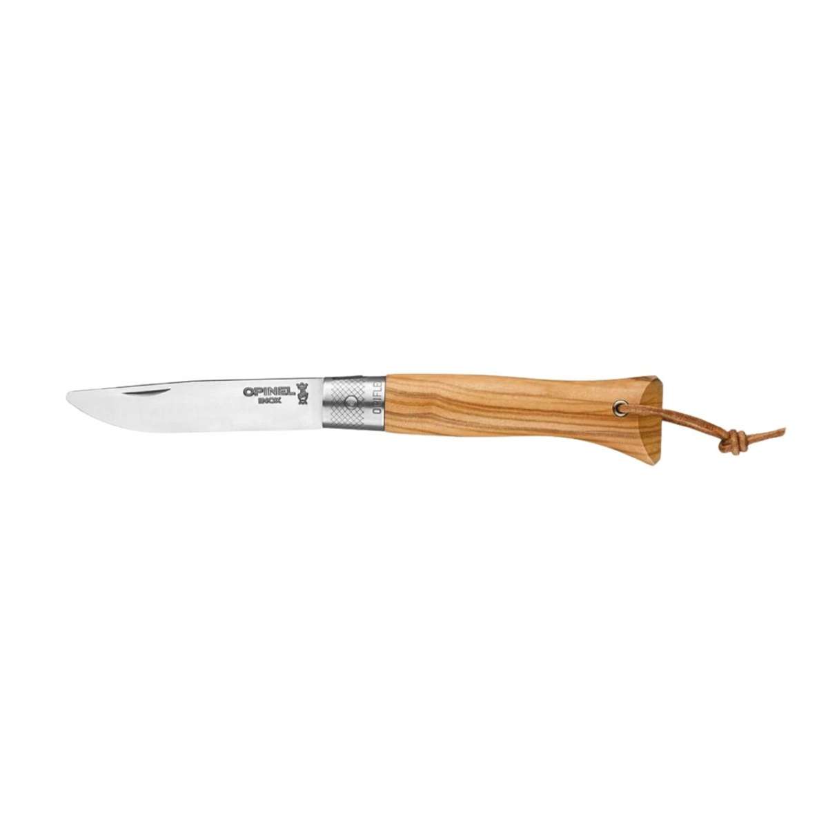 Opinel Pocket Knife 7 cm Olive Wood Handle Neo6 Opiflex 002504