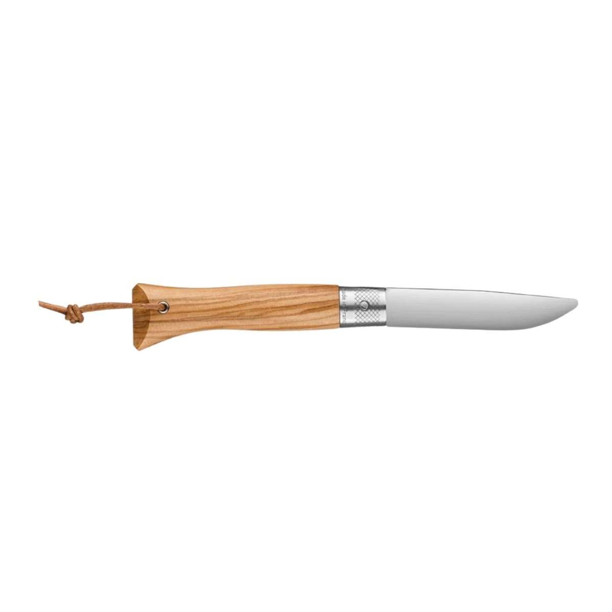 Opinel Pocket Knife 7 cm Olive Wood Handle Neo6 Opiflex 002504