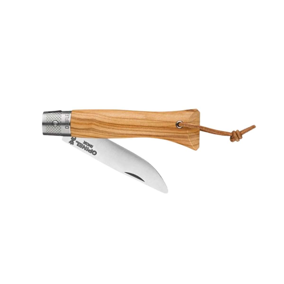 Opinel Pocket Knife 7 cm Olive Wood Handle Neo6 Opiflex 002504