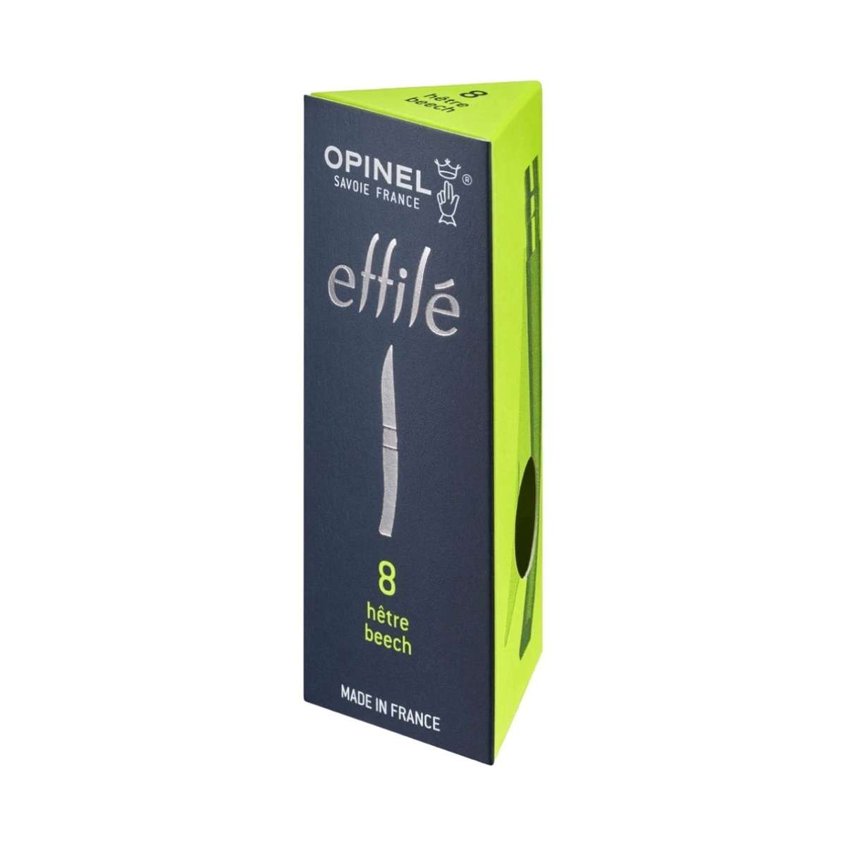 Opinel Pocket Knife 8 cm Beech Wood Handle No 8 Slim 002558