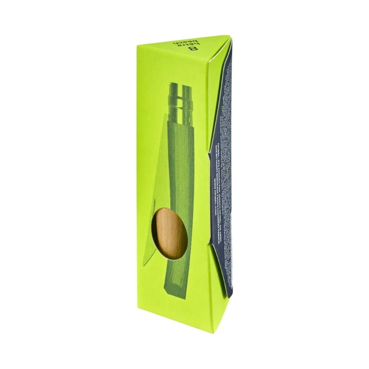 Opinel Pocket Knife 8 cm Beech Wood Handle No 8 Slim 002558