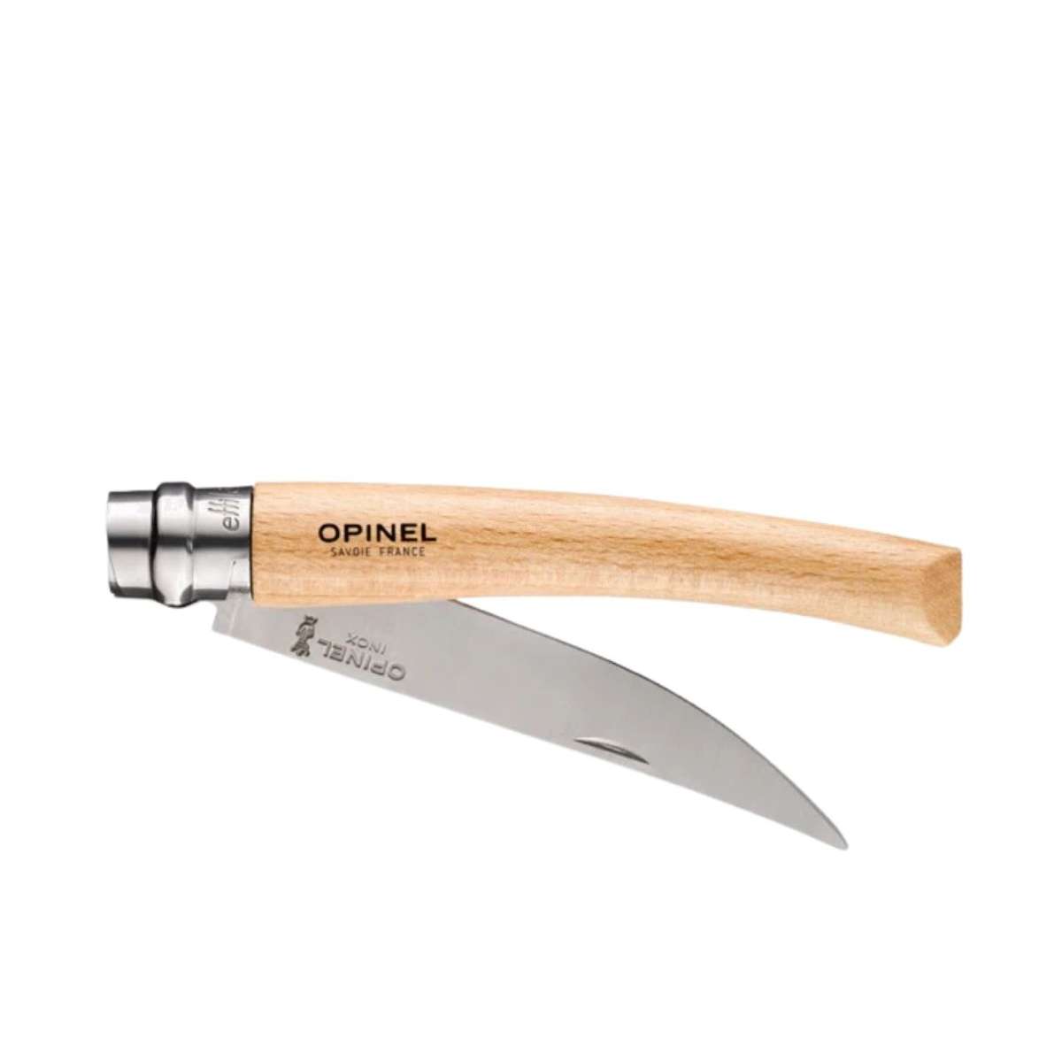 Opinel Pocket Knife 10 cm Beech Wood Handle No 10 Slim 002559