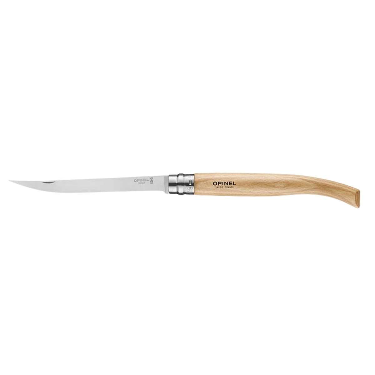 Opinel Pocket Knife 15 cm Beech Wood Handle No 15 Slim 002561