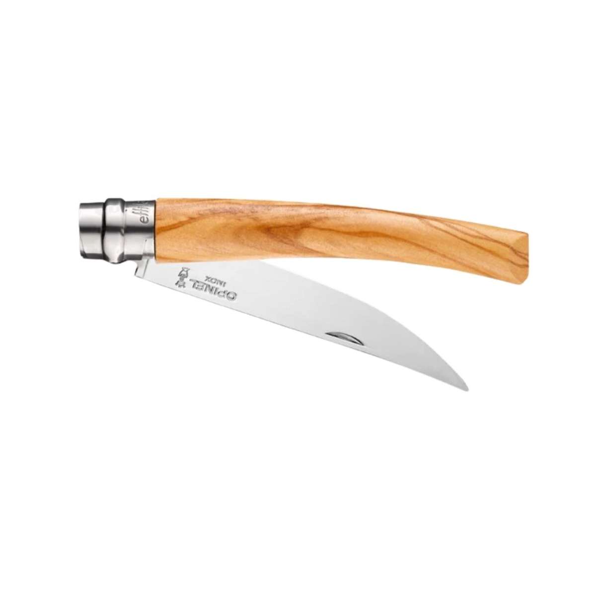 Opinel Pocket Knife 10 cm Olive Wood Handle No 10 Slim 002562