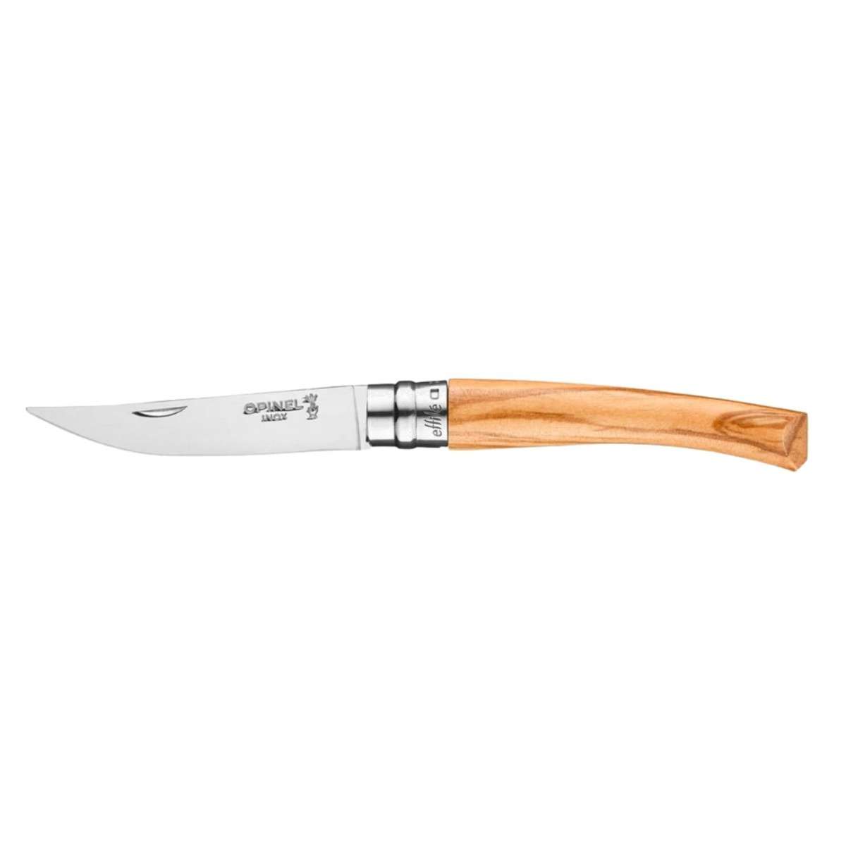 Opinel Pocket Knife 8 cm Olive Wood Handle No 8 Slim 002563