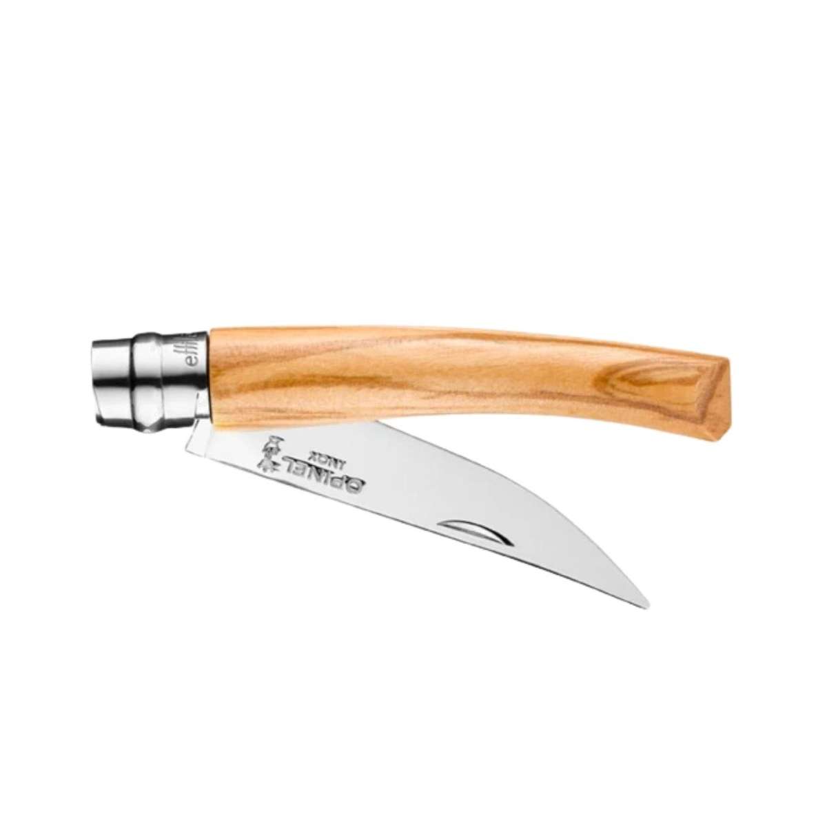 Opinel Pocket Knife 8 cm Olive Wood Handle No 8 Slim 002563