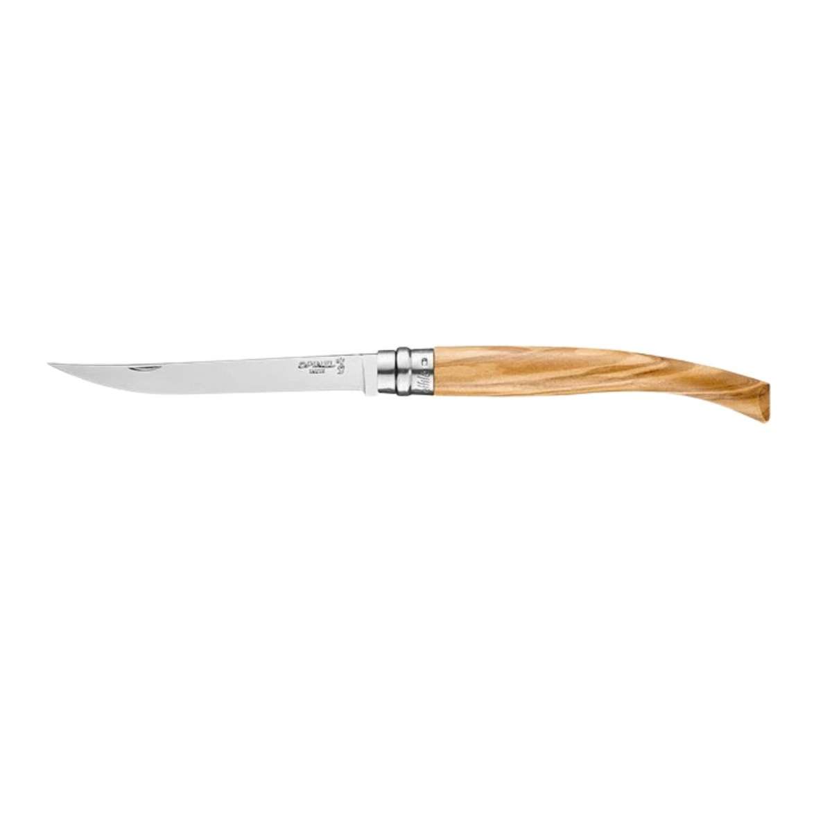 Opinel Pocket Knife 12 cm Olive Wood Handle No 12 Slim 002564