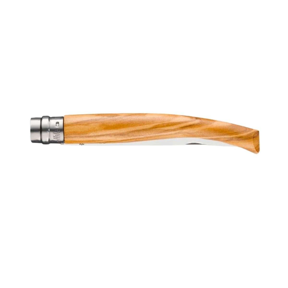 Opinel Pocket Knife 12 cm Olive Wood Handle No 12 Slim 002564
