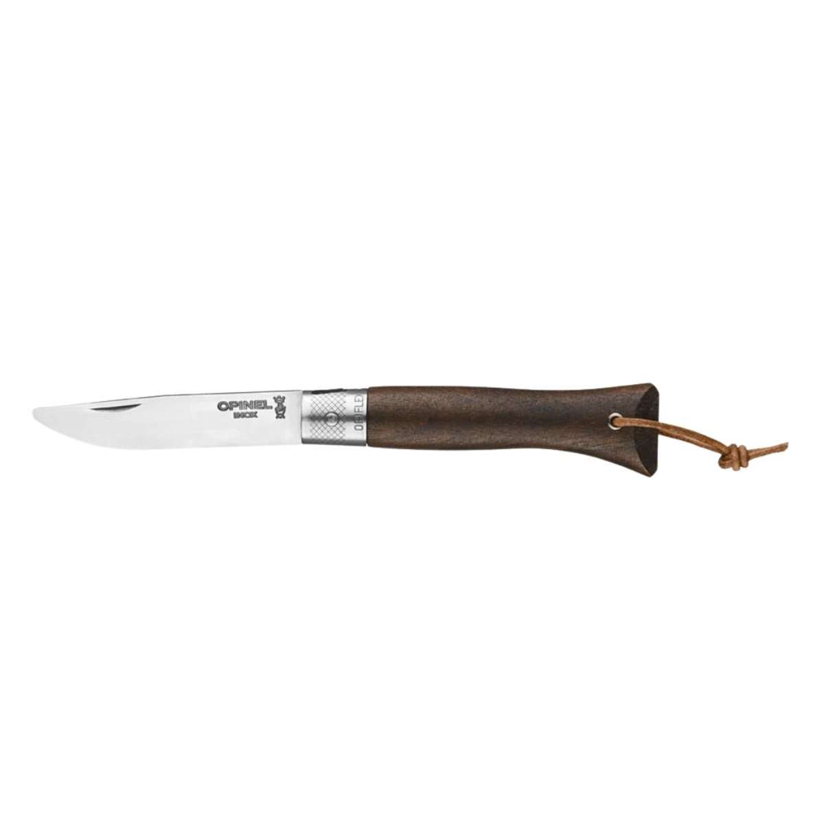 Opinel Pocket Knife 7 cm Black Walnut Wood Handle Neo6 Opiflex 003108