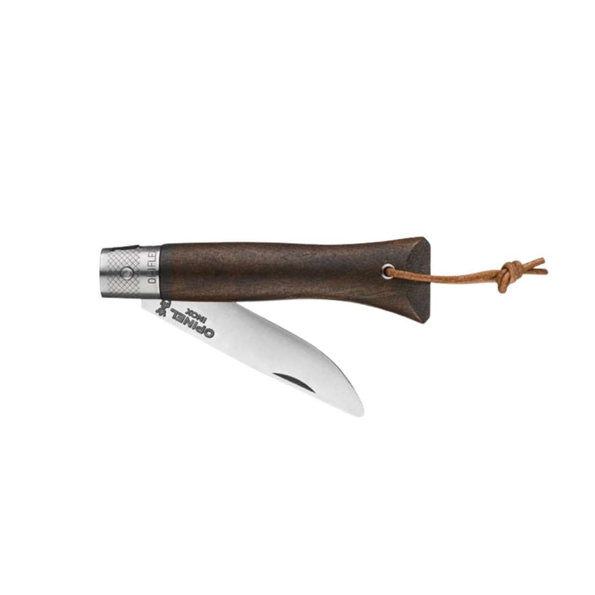 Opinel Pocket Knife 7 cm Black Walnut Wood Handle Neo6 Opiflex 003108