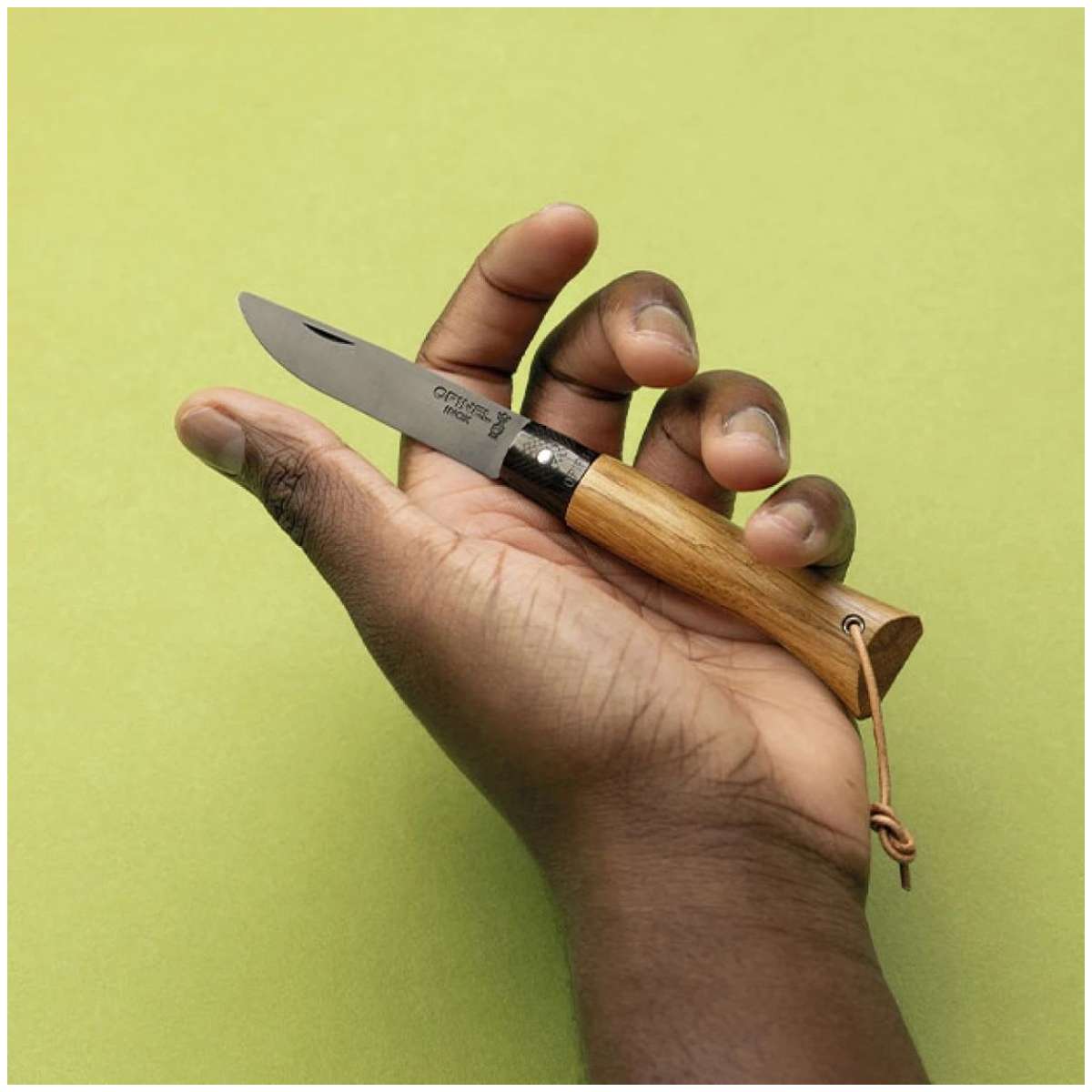 Opinel Pocket Knife 7 cm Black Oak Wood Handle Neo6 Opiflex 003109