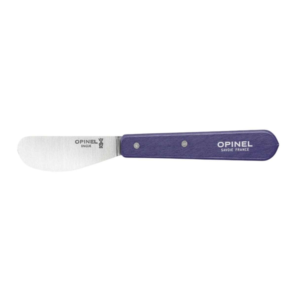 Opinel Butter Knife 7 cm with Purple Wooden Handle No 117 Paysage 003132