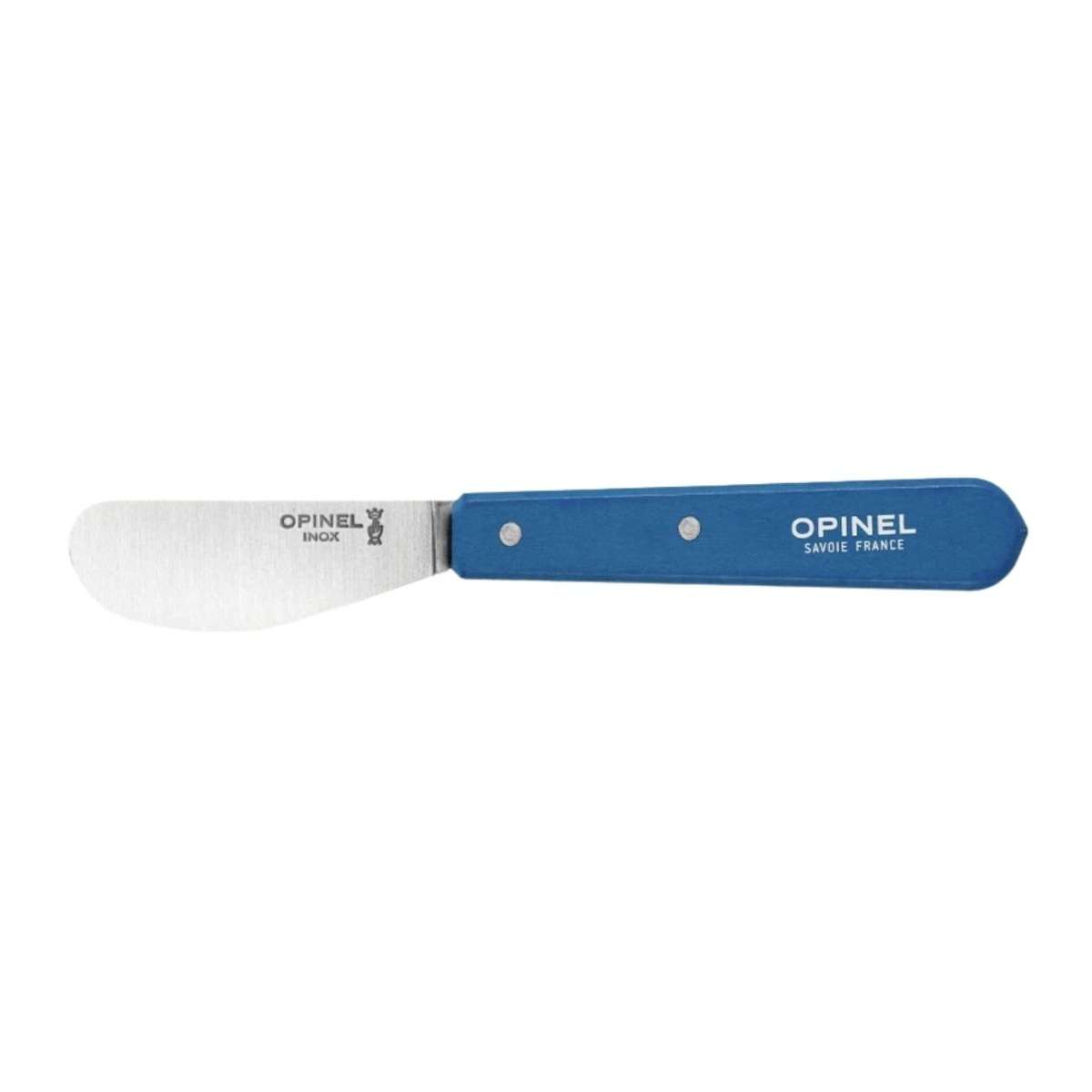 Opinel Butter Knife 7 cm with Blue Wooden Handle No 117 Paysage 003205