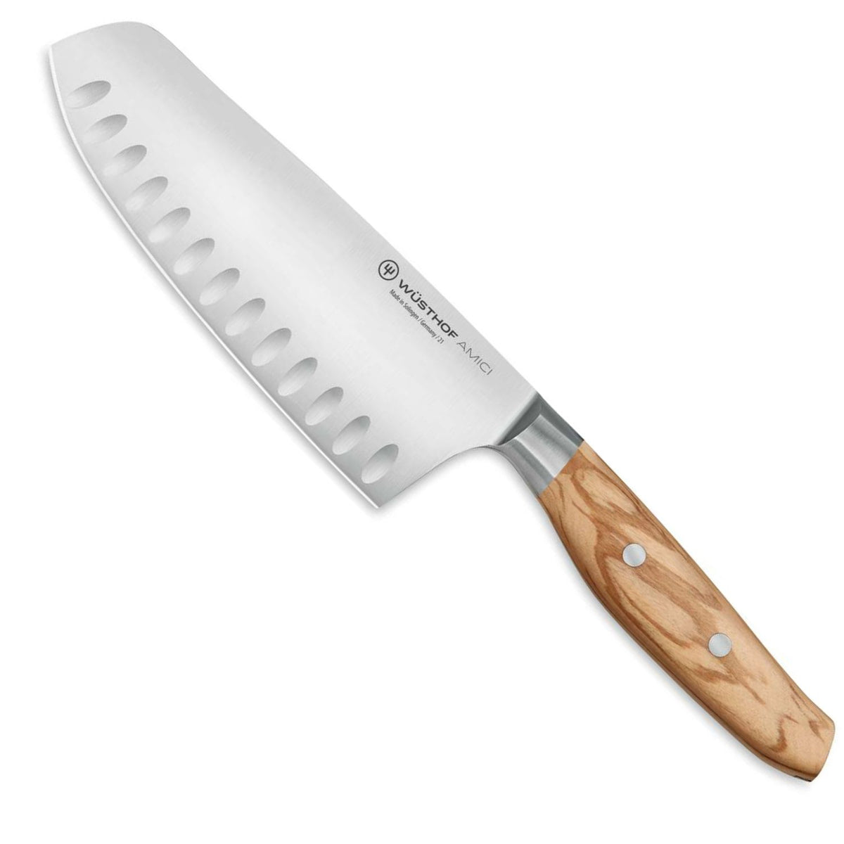 Wusthof Μαχαίρι Santoku με αυλακώσεις 17 εκατ. Amici 1011331317