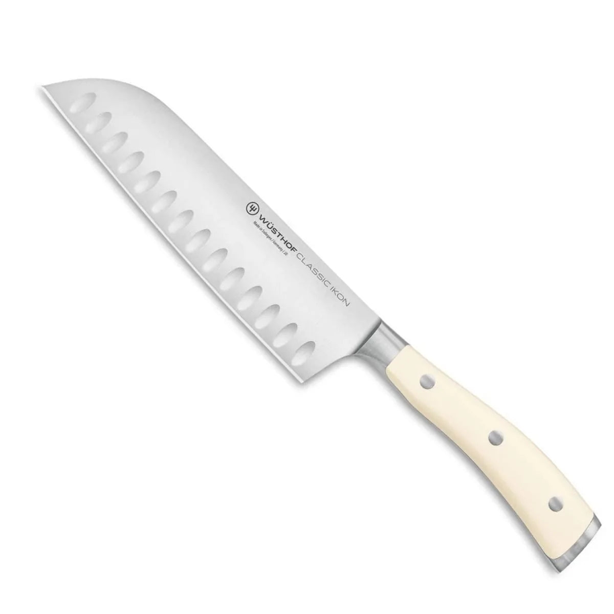 Wusthof Μαχαίρι Santoku 17 εκατ. με αυλακώσεις Classic Ikon Creme 1030431317