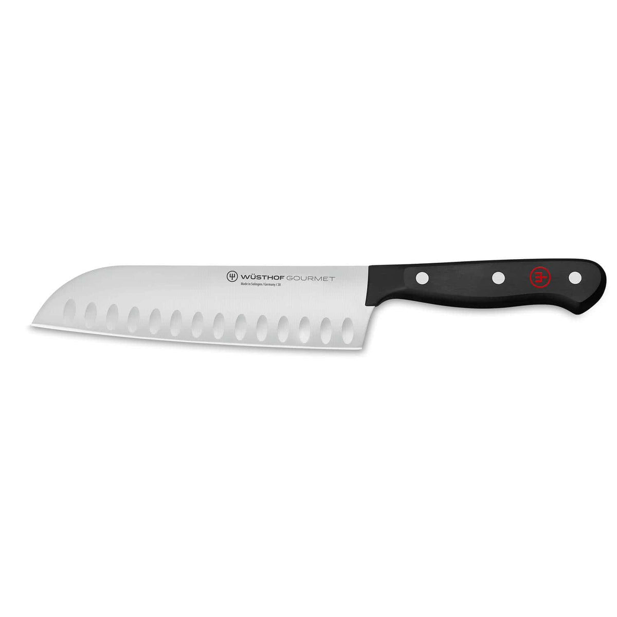 Wusthof Hollow Edge Santoku Knife 17 cm Gourmet 1035046017