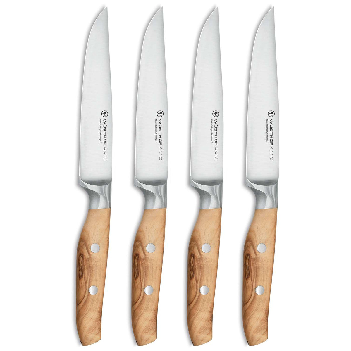 Wusthof Steak Knives Set 12 cm 4 pcs Amici 1071360401
