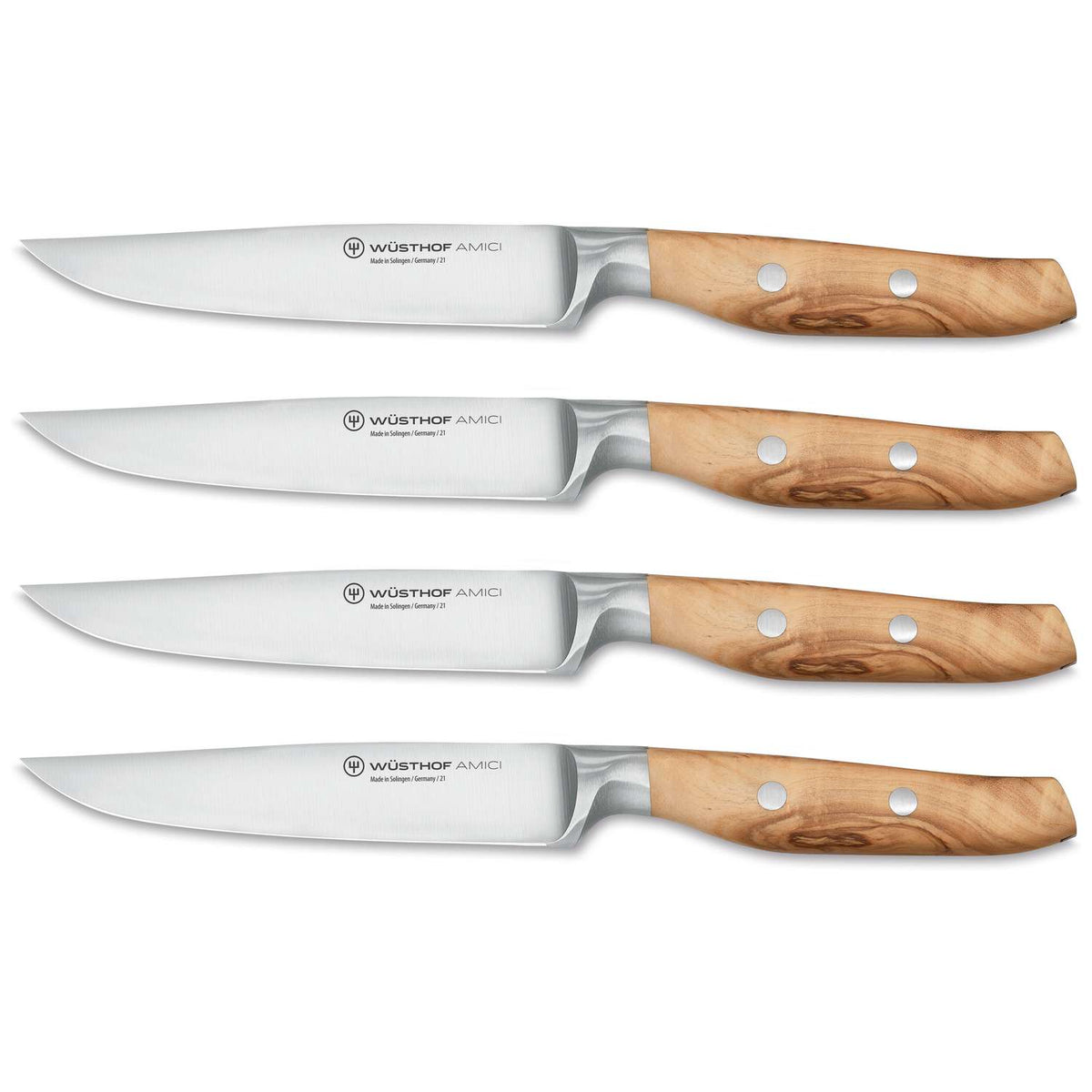 Wusthof Steak Knives Set 12 cm 4 pcs Amici 1071360401