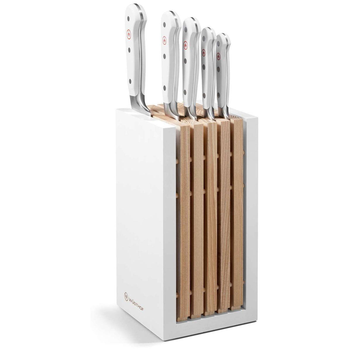 Wusthof Knife Block 5-Piece Set Classic White 1090270502