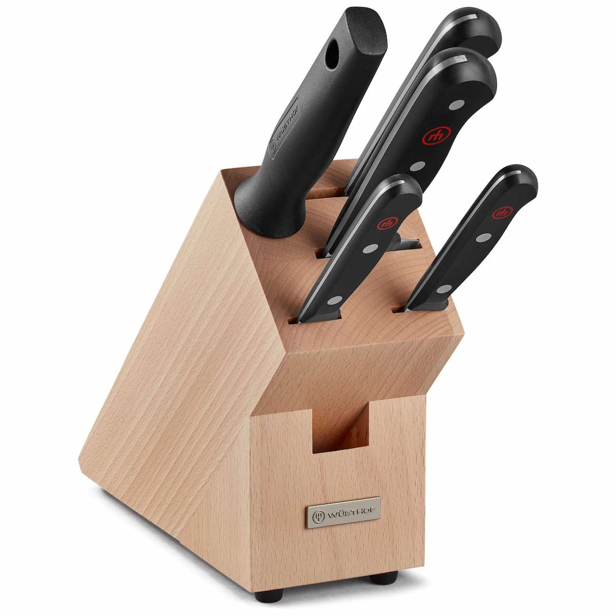 Wusthof Knife Block 5-Piece Set Gourmet 1095070505