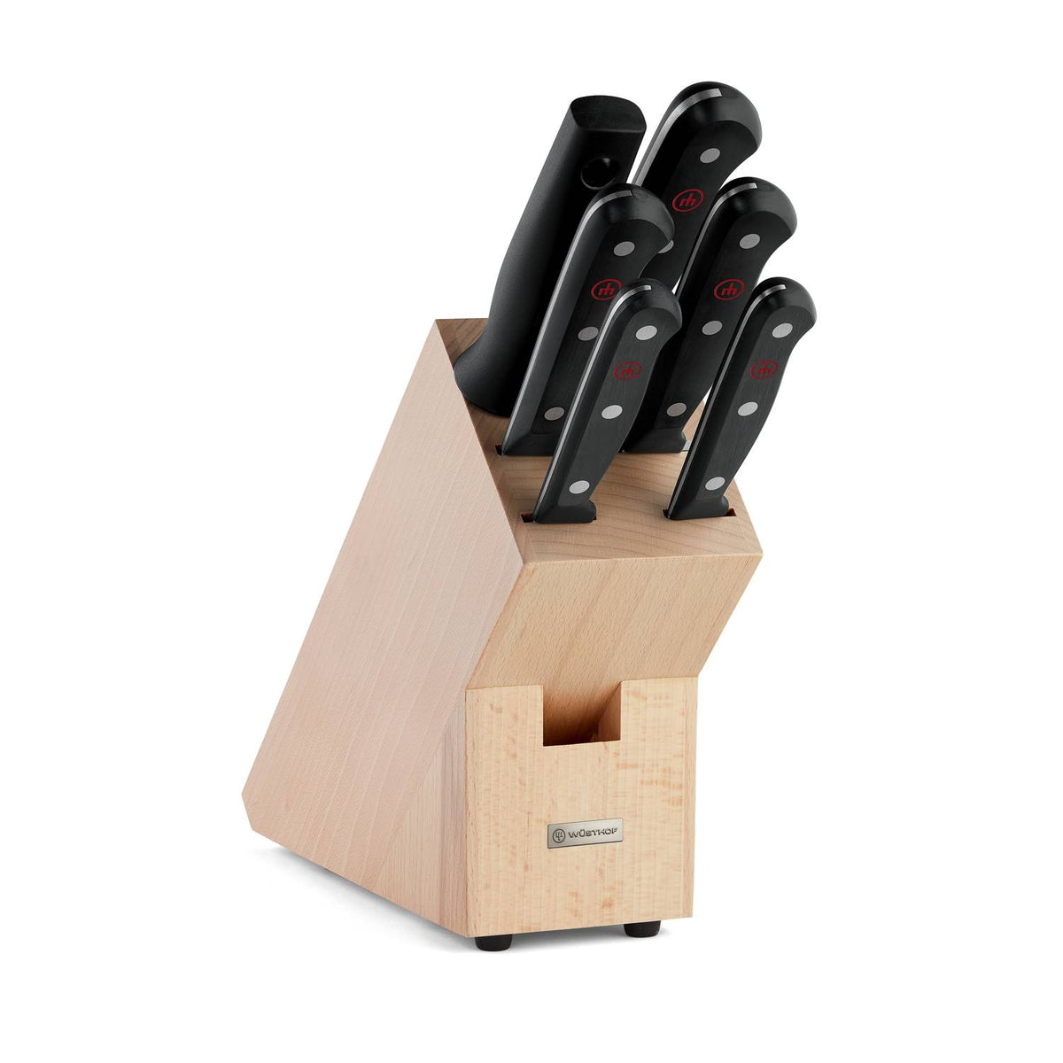 Wusthof Knife Block 6-Piece Set Gourmet 1095070601