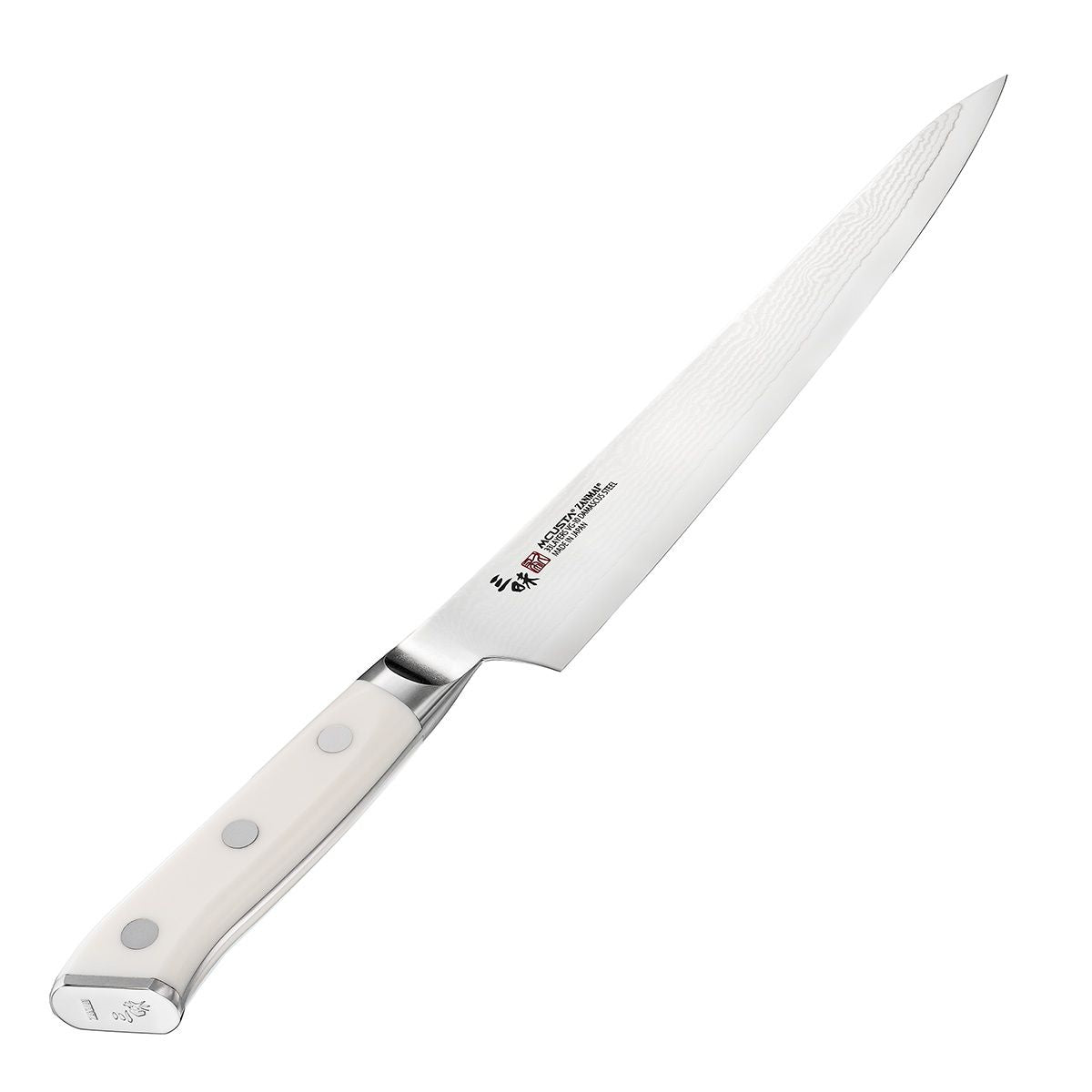 Mcusta zanmai Damascus Carving Knife 24.5 cm Classic Damascus Corian HKC-3010D