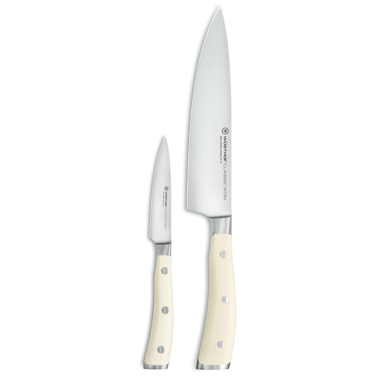 Wusthof Knives Set 2 pcs Gift Box Classic Ikon Crème 1120460204