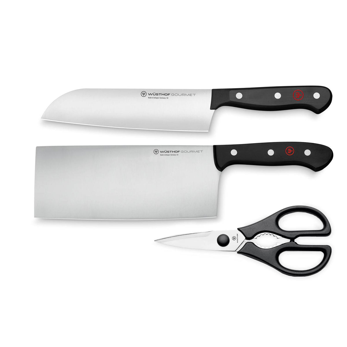 Wusthof Knives And Scissors Set 3 pcs Gift Box Gourmet 1125060304