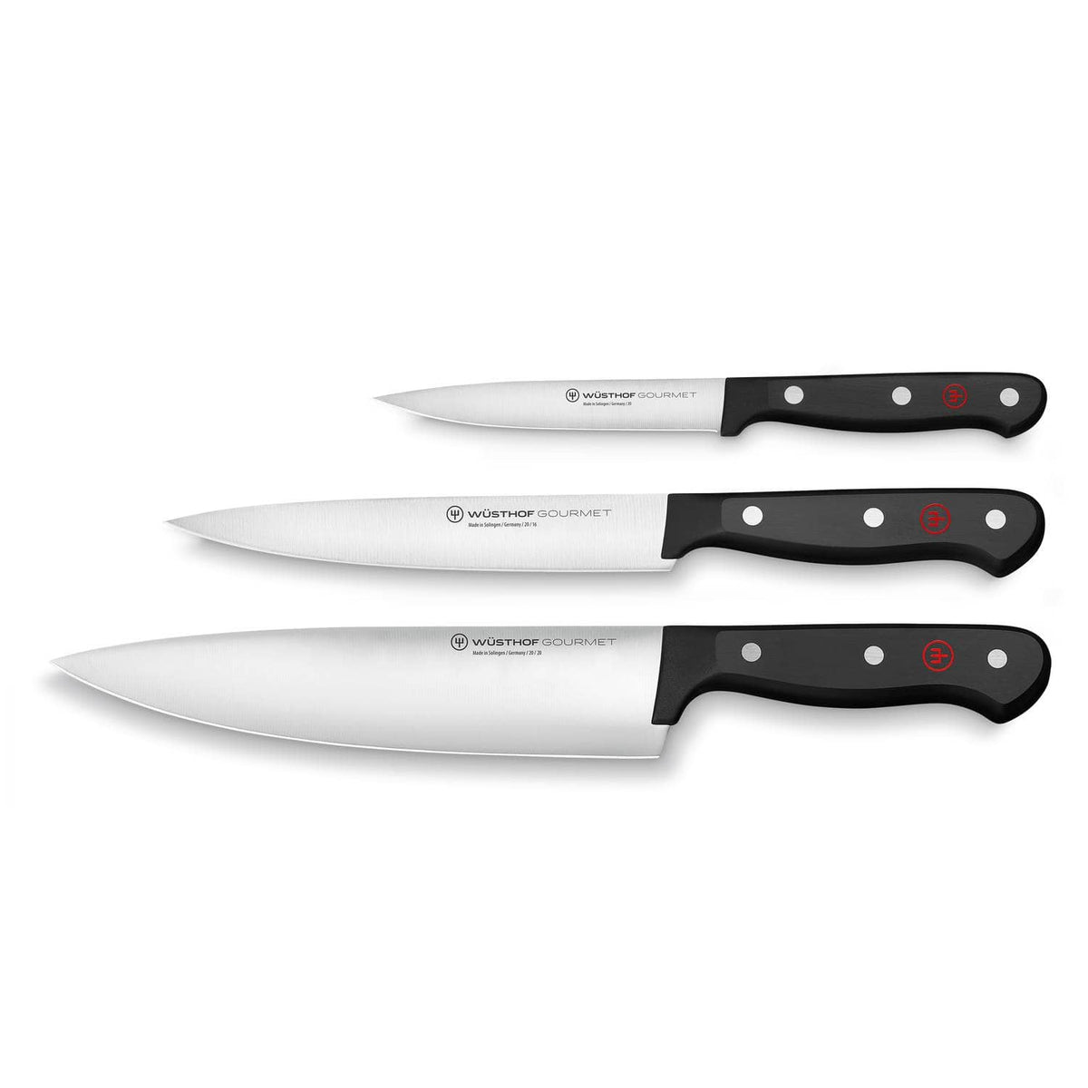 Wusthof Knives Set 3 pcs Gift Box Silverpoint 1125060307