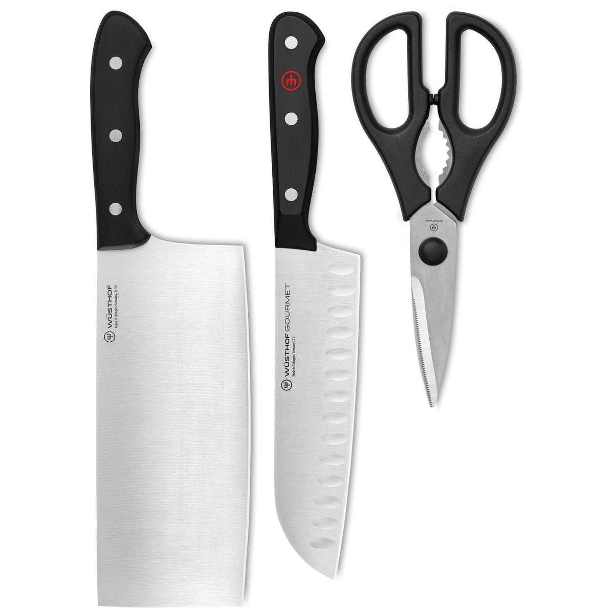 Wusthof Knives Set 3 pcs Gift Box Gourmet 1125060311