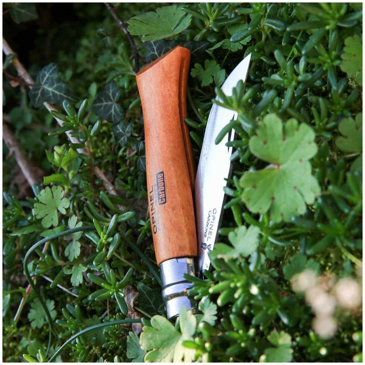 Opinel Pocket Knife 12 cm Beech Wood Handle No 12 Carbon 113120
