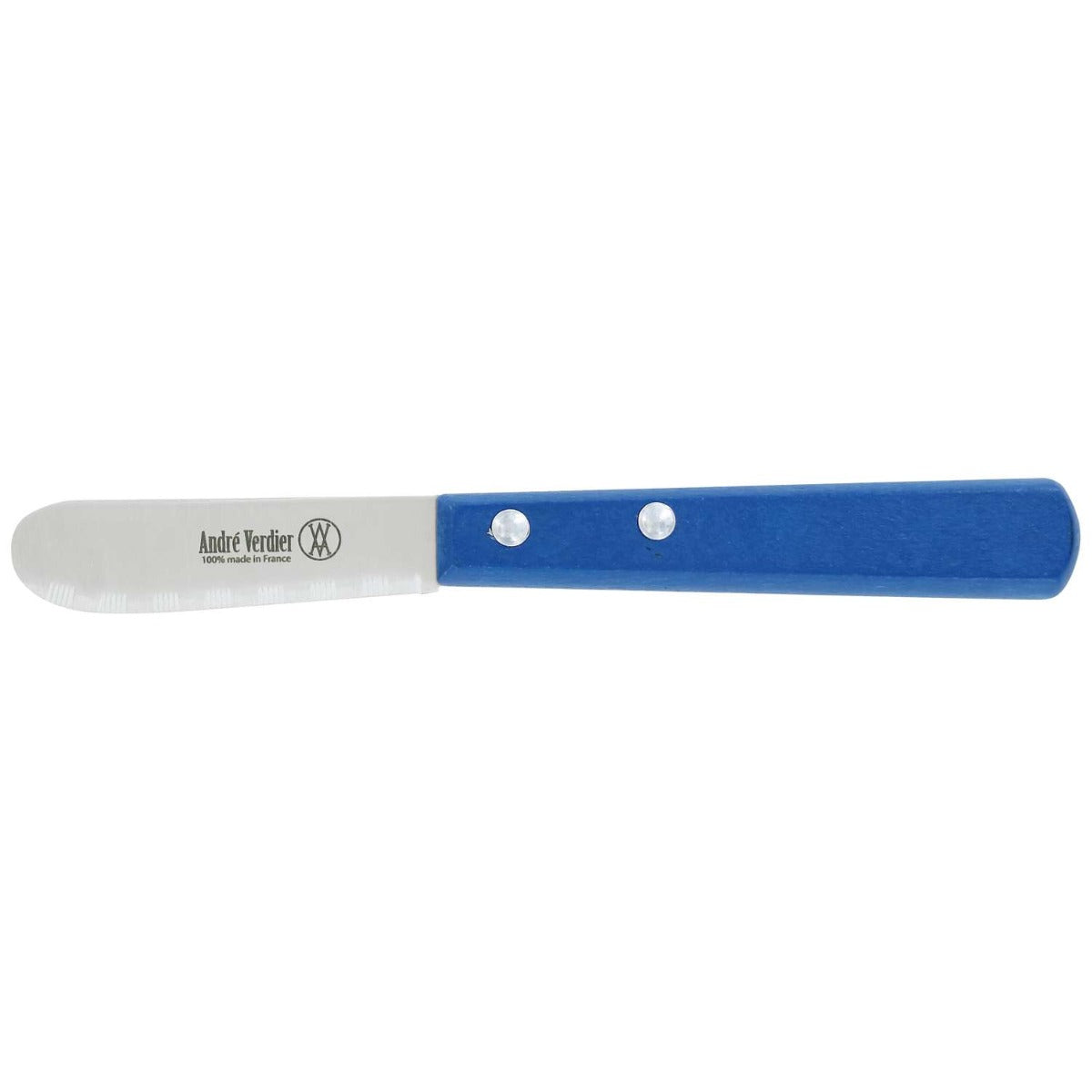 Andre verdier Butter Knife 6.5 cm Blue Wooden Handle Prepa Culi