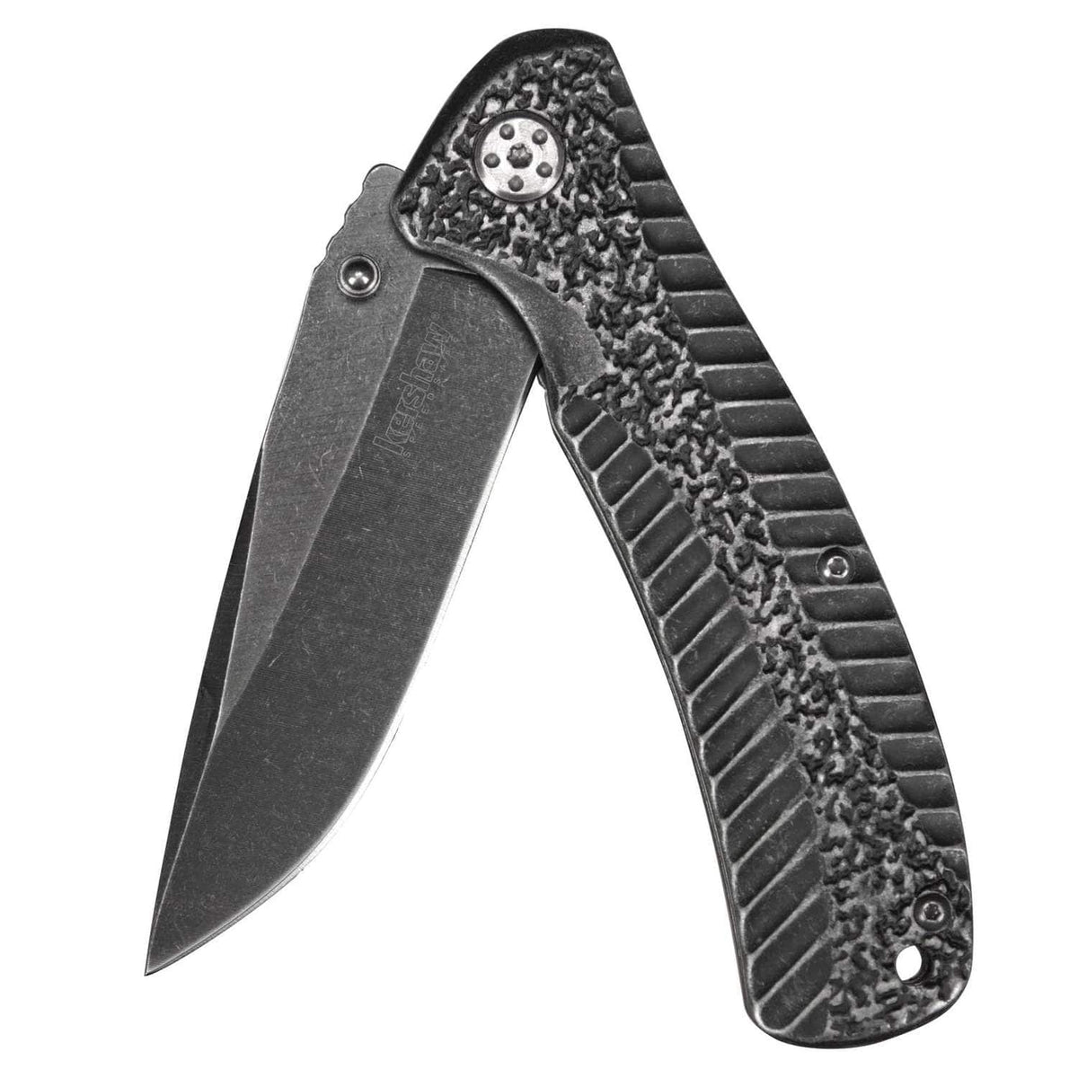 Kershaw Starter BlackWash Pocket Knife 9 cm Grey Handle 183 gr 1301BWX